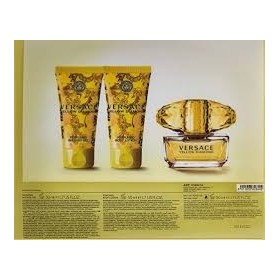 Versace Yellow Diamond 90 Ml Edt (Set 3Pc+ B/L)